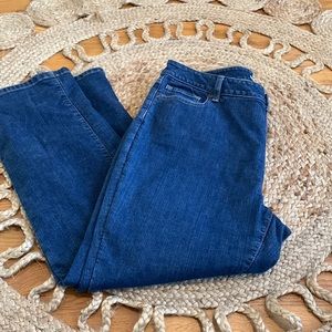 L.L. Bean classic fit fleece lined jeans 16 petite